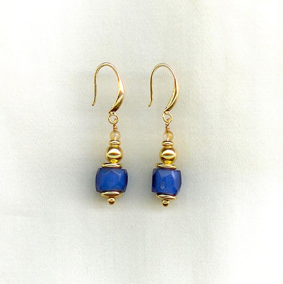 Russian Blues Earrings
