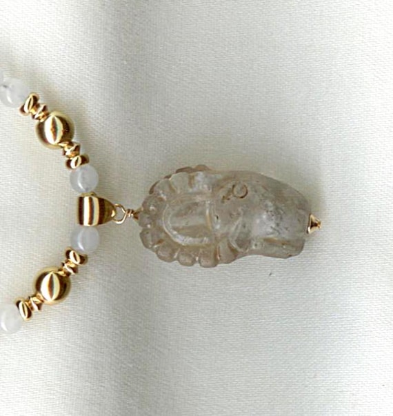 Near Eastern Crystal Ram's Head