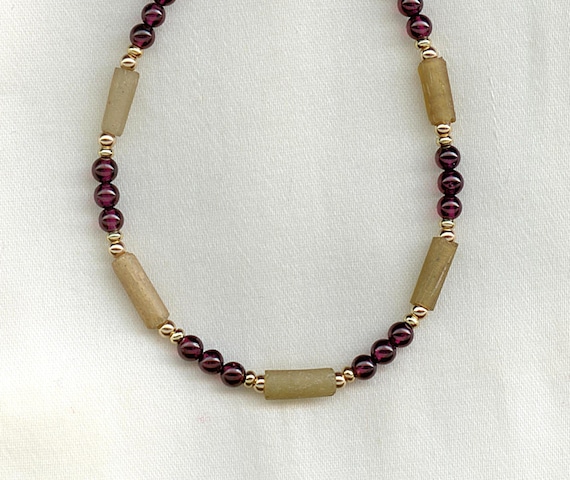 Roman Gold Glass Beads