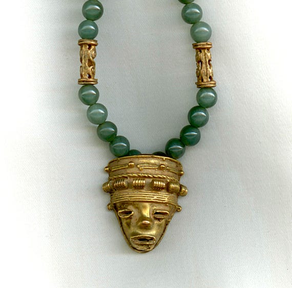 Pre-Columbian Tumbaga Mask