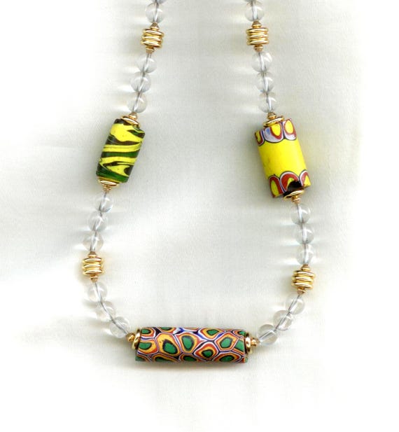 Venetian Millefiore / African Trade Beads