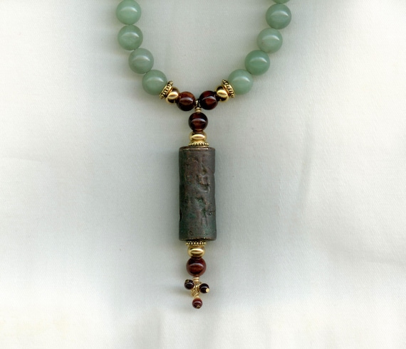 Ancient Near Eastern Bronze Cylinder Seal