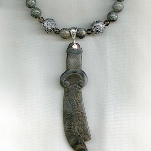 Han Dynasty Jade Sword Pendant