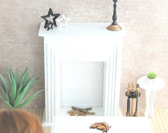 Fireplace/chimney diorama 1/4  for msd, minifee, ellowyn Wilde, Tonner, iplehouse,youpladolls  or other dolls same size