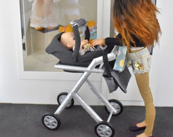 barbie doll stroller