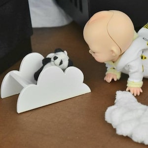 Storage box / cloud toy box for doll like littlefee or pukifee, lati Yellow, Nappy choo or similar