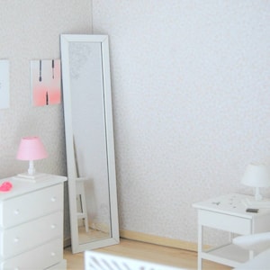 mirror 1/6 diorama accessory  for Pullip, Blythe,  fashion royalty, poppy parker or similar dolls
