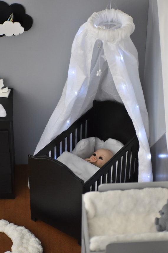 Baby Crib Bed 1 4 Diorama For Bjd Pukifeelati Yellow Nappy Etsy