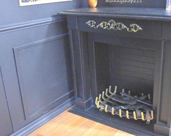 Miniature baroque chimney 1/6 1/4 1/3 bjd minifee, unoa, pullip, mannequin doll, SD, feeple.