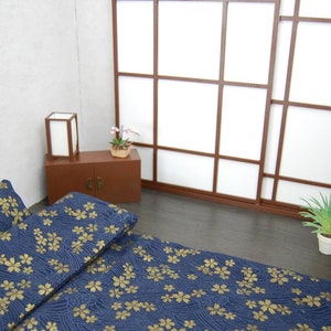 Chinese / Japanese bed / futon for pullip, Blythe, fashion royalty, phicen or others of the same size image 5