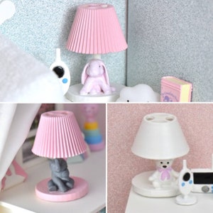 Miniature baby lamp for baby bjd: nappy choo, pukifee, lati yellow, baby bjd, minifee, MSD or others of the same sizes