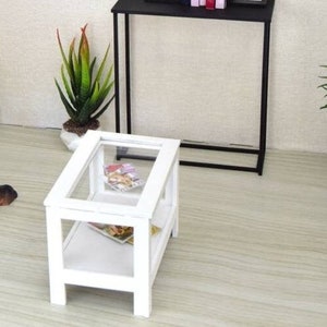 Console furniture, modern chest of drawers, 1/6 diorama for Pullip, Blythe, poppy parker, fashion royalty or others of the same size
