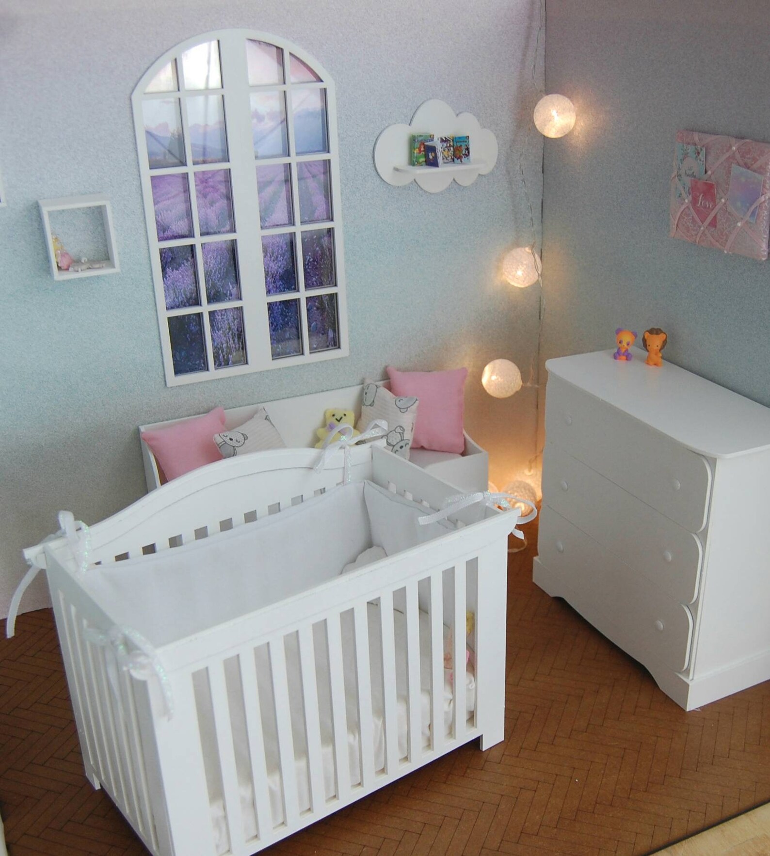 Bedstead/ Valance/ Different Color to Choose for Baby BJD Etsy Australia