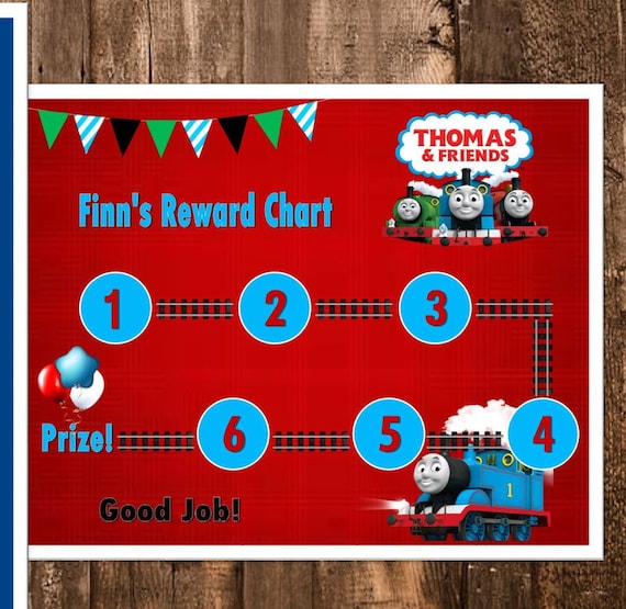 Thomas And Friends Reward Chart