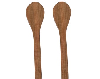 2 12" inch cherry spoon blanks spoon carving wood carvers and wood workers will love to whittle this beautiful wood