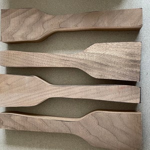 Walnut Spatula Blank Rough Out blank easy to whittle with your carving tools from your carving kit