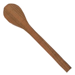 Kirsch Löffel Rohling 30 cm Rohkirsche Nachhaltig Geerntet unfertig Sie schnitzen