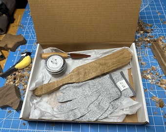 Spurtle Holzschnitzerei Kit: Anfänger Century-Projekt