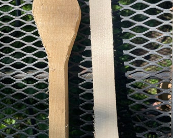 2 12" BASSWOOD SPOON BLANKS