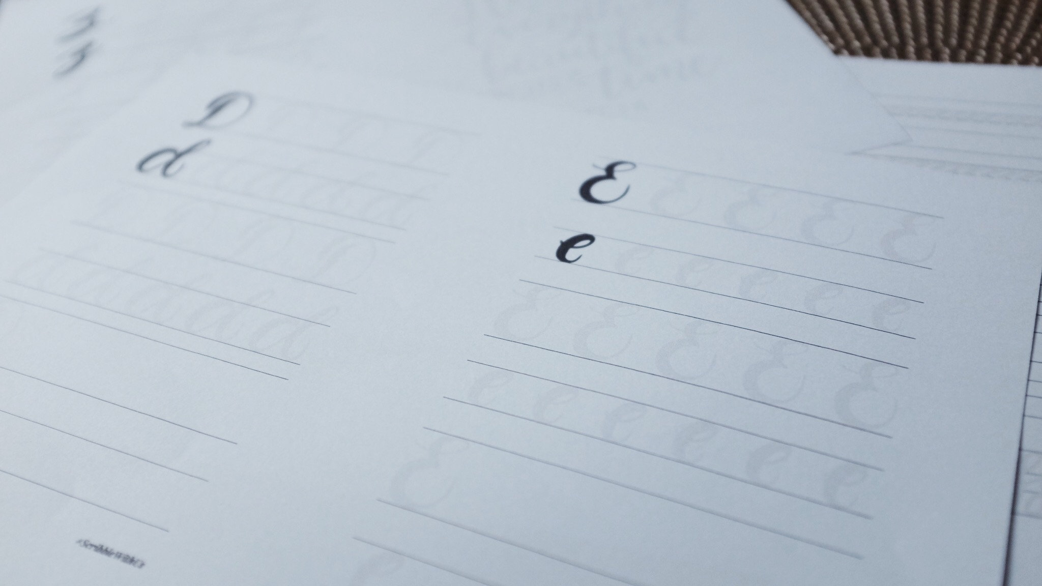 Freehand Brush Calligraphy Printable Workbook Brush Lettering - Etsy