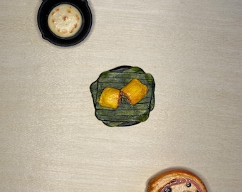 Venezuelan Food Magnet Set – Handmade Polymer Clay Miniatures