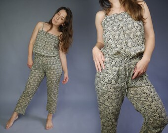 balloon pant jumpsuit