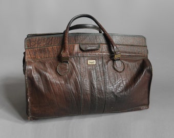 INYATI vegan duffel bag Traveler bag Brown weekender Luggage handbag