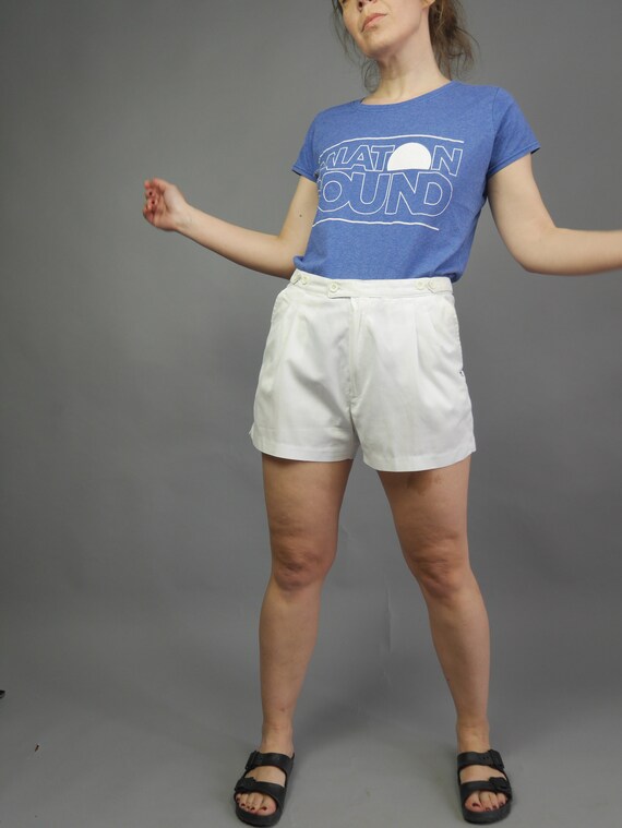 セルジオ・タッキーニ・スポーツのホワイトテニスショーツ