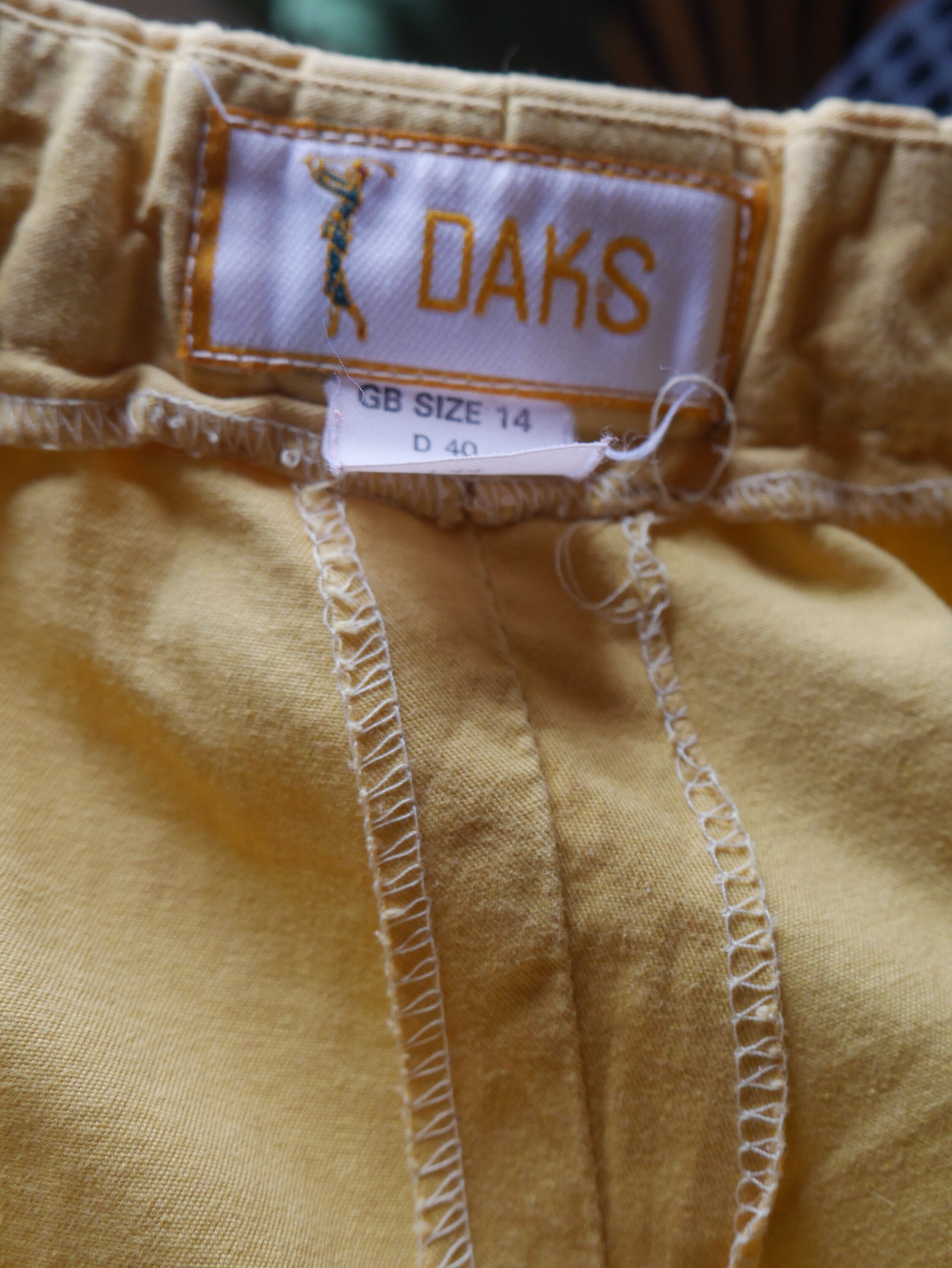 Yellow Golf Shorts Daks 80s Women's Bermuda Shorts High Etsy