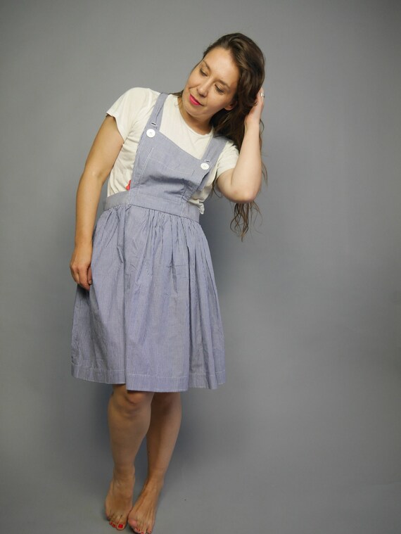 Skirt overalls hotsell knee length