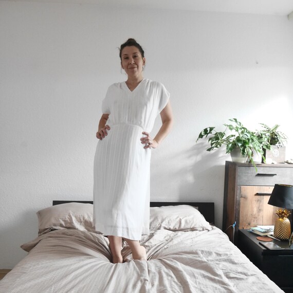 knee length dresses for ladies IVORY PEARL CAPE DRESS