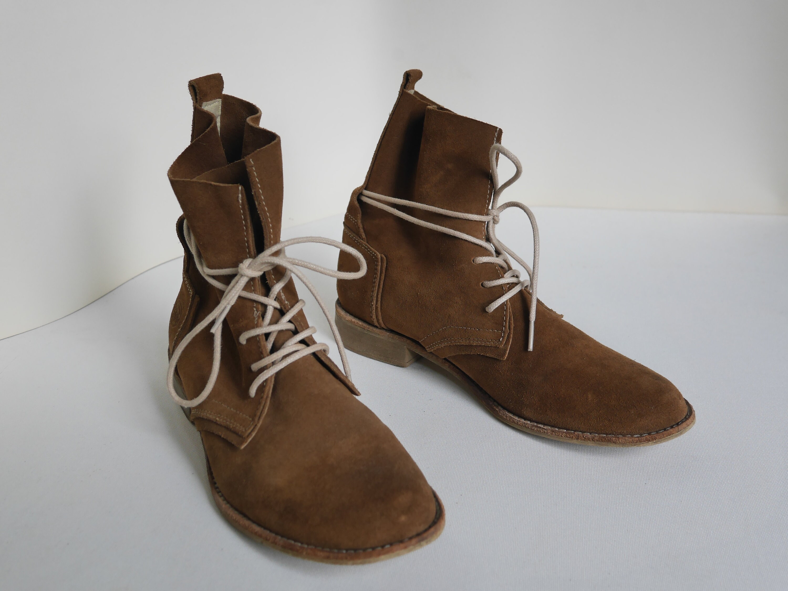 Dockers Leather Ankle Boots Size 7.5 Brown Leather Ankle High Lace Up Dockers by Gerli Lace-up ankle boots - braun/brown - Zalando.ie main image 2