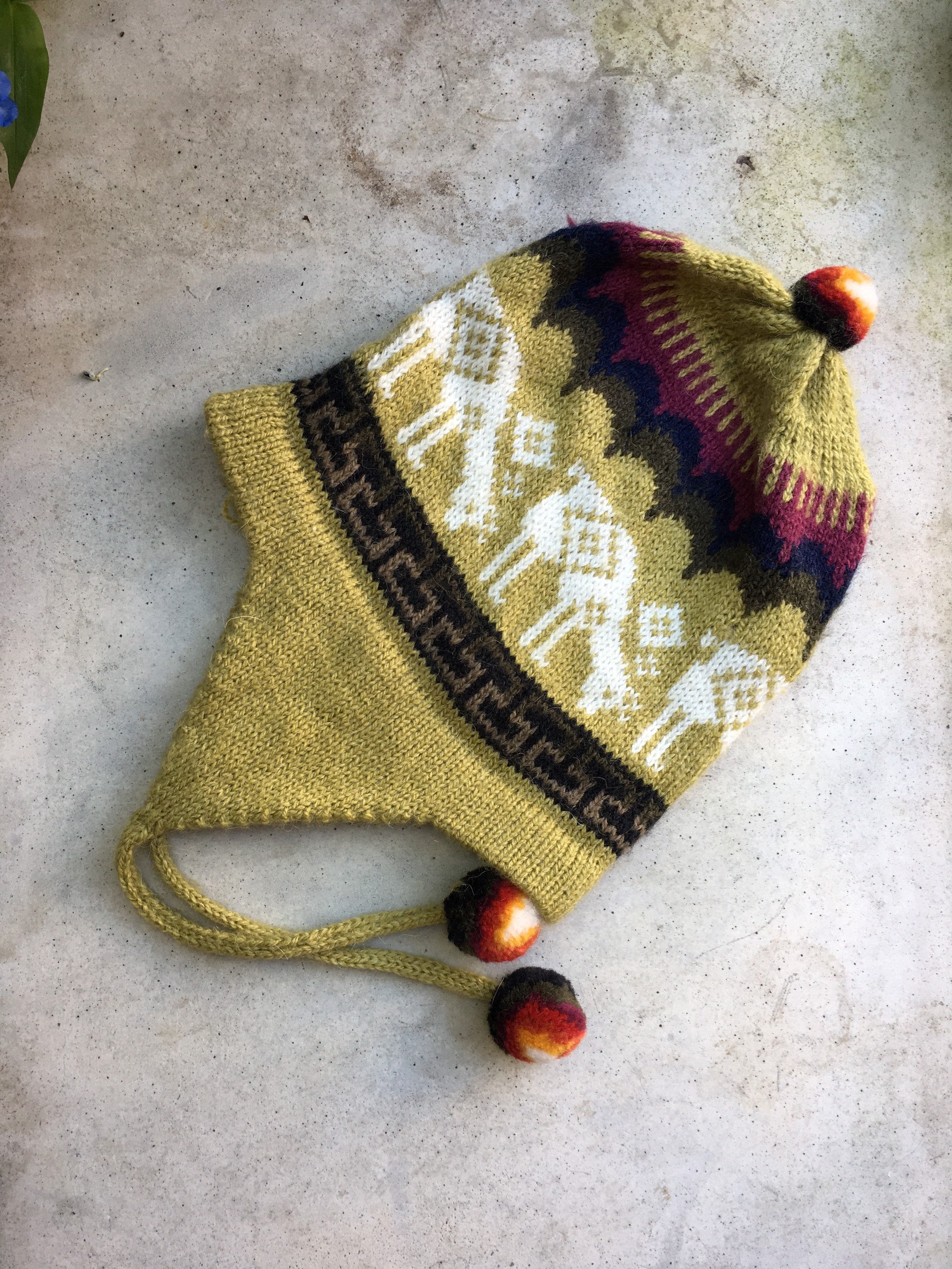 帽子 [Archive] 90s Nordic Pattern Chullo Hat 帽子 [Archive] 90s