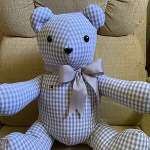 memory bears from clothing