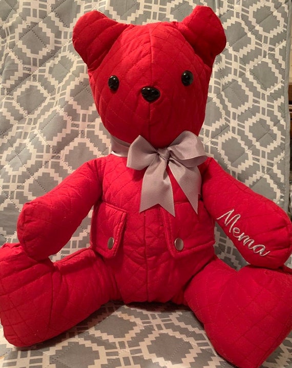 etsy memory bear
