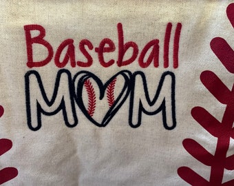 Baseball Mom Tote Bag, Tote Bag; Baseball Tote,