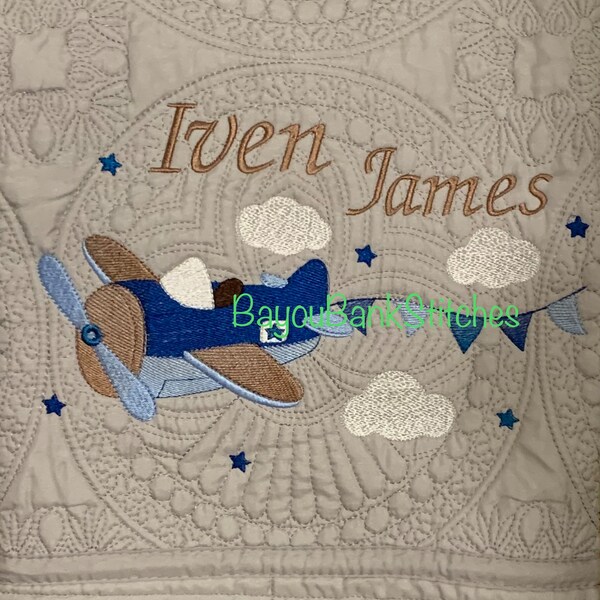 Airplane Blanket Etsy