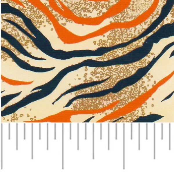 Navy Animal Print Fabric Etsy