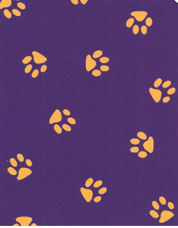 Lsu Tiger Paw Stencil