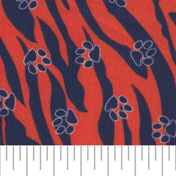 Tiger Paw Fabric - Etsy
