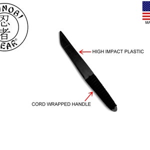 Plastic Traditional Ninja Training Tanto (11 Inch)