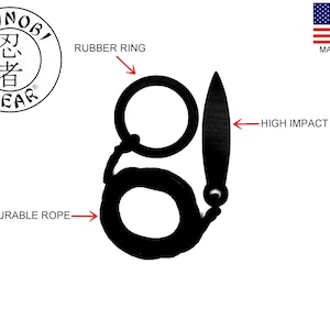 Kunststoff Ninja Training Mori Pyo Kunai Seil Dart