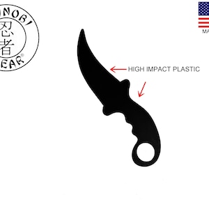 Plastic Ninja Training Karambit V1