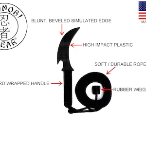 Plastic Ninja Training Kusari Tanto