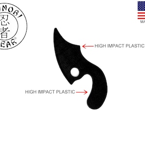 Plastic Ninja Training Karambit V3