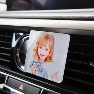 CAR VENT CLIP- Personalized Gift, Photo Car Air Freshener, Custom Car Freshies, Custom photo Car Air Freshener, Car Freshies,
