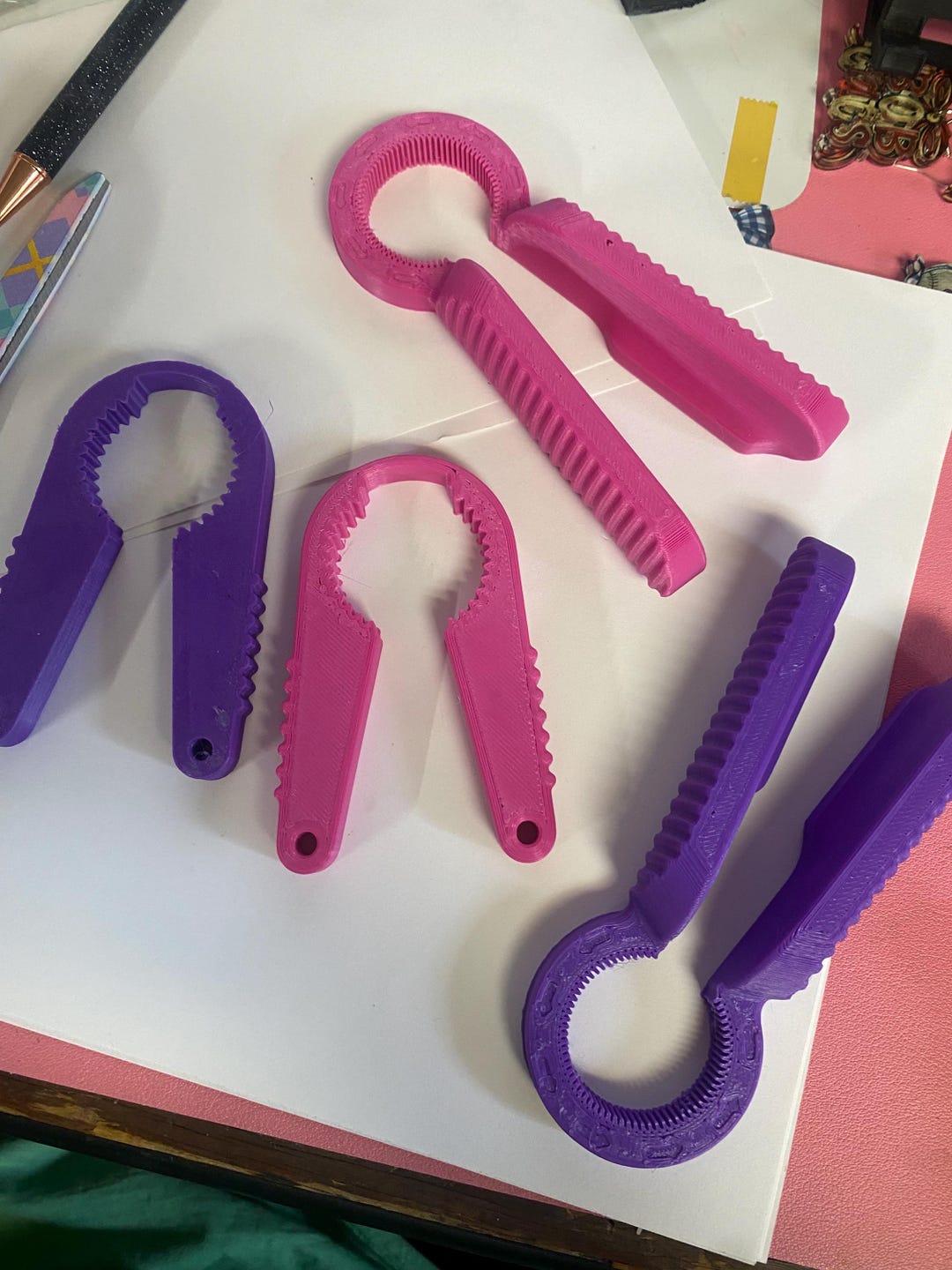 Jr. Grip Helper 3D Printed Bottle Opener Grip Aid | Easy Twist Jar & Bottle Cap Opener ...