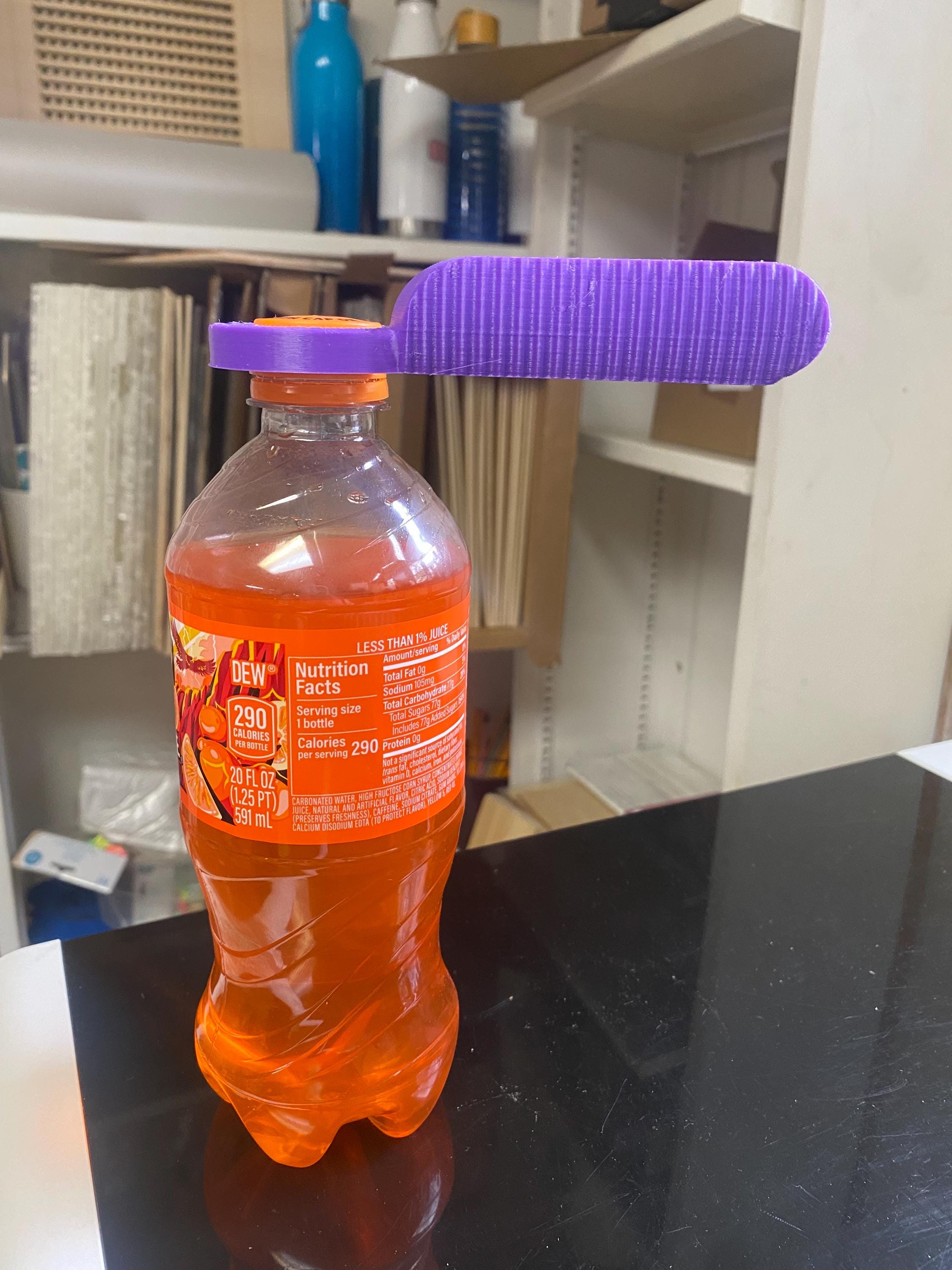 Jr. Grip Helper 3D Printed Bottle Opener Grip Aid | Easy Twist Jar & Bottle Cap Opener ...
