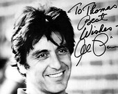 AL PACINO - Movie TV Actor - A Candid Pre-signed Photo-Print Suitable for Album, Pin-Up, Gift, or Collection.