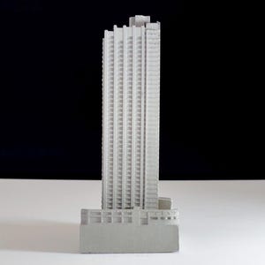 Torre Lauderdale, Barbican Estate - Modello in miniatura in cemento: 066